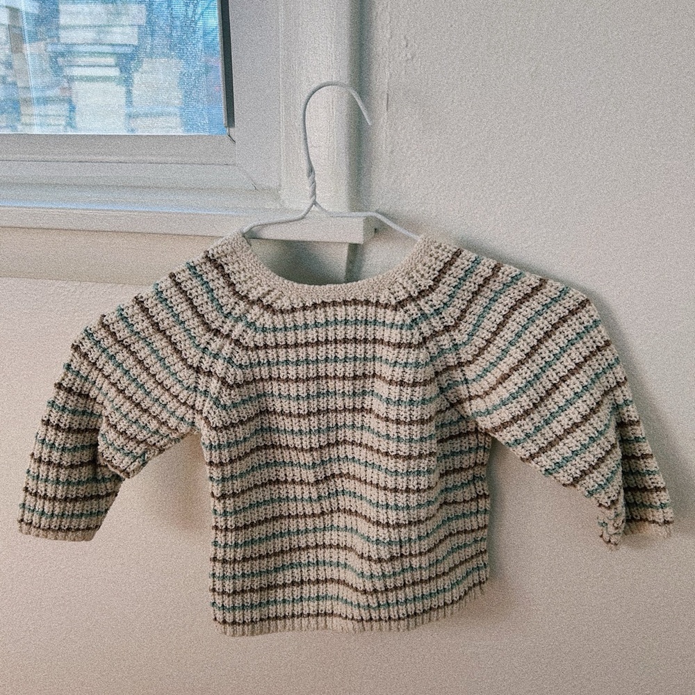 Striped Zara knit sweater